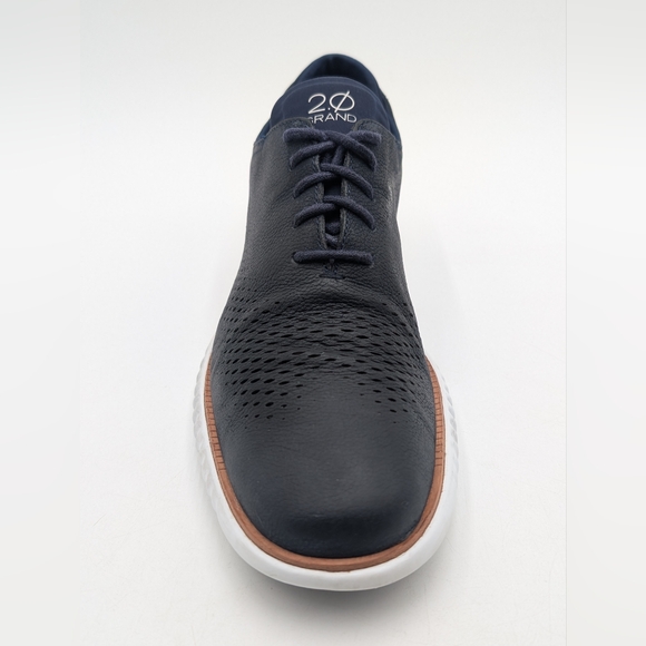Cole Haan Original Grand Long Wingtip Oxford Navy Shoe Men Sz 11M Casual Loafer main image 10